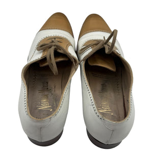 Gravati Two-Tone Leather Oxford Shoes – Women’s 9.5