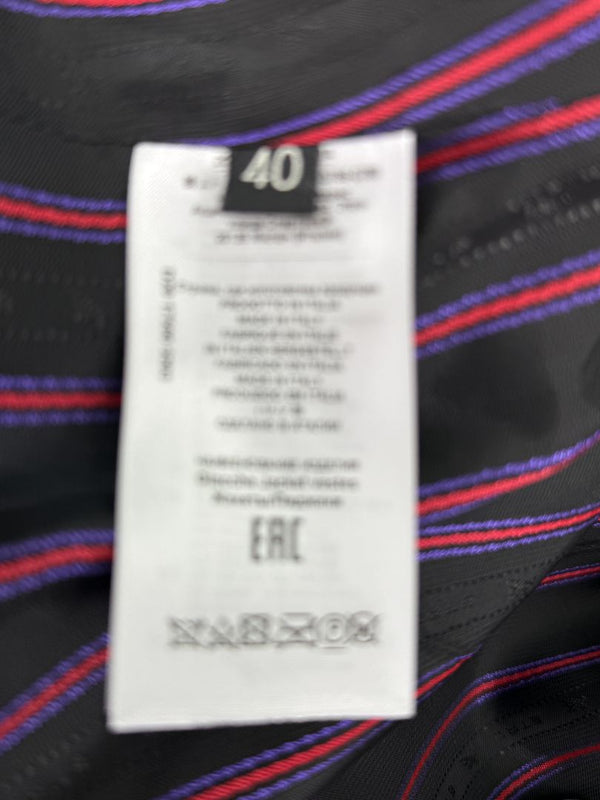 Etro Black Floral Embroidered Blazer – Size US 4 / IT 40