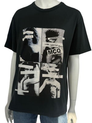 Alexander McQueen “MCQ Underground” Graphic T-Shirt – Size S Men's
