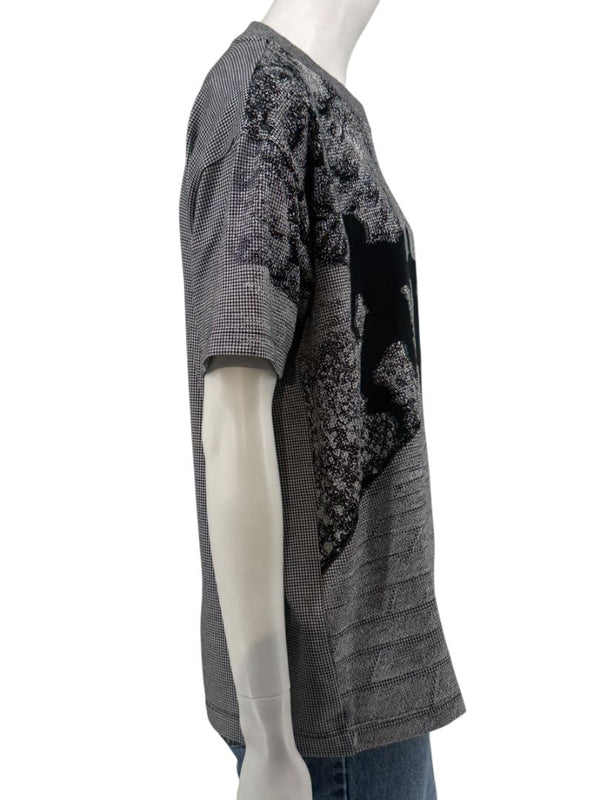 Louis Vuitton SS 19 Virgil Abloh Wizard of Oz Black Brick Road Jacquard Knit T