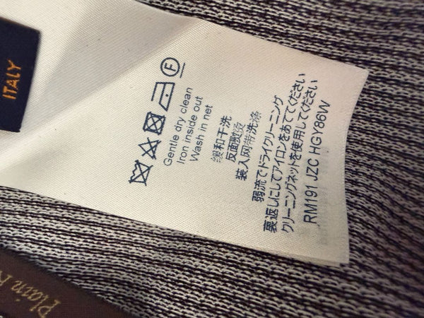 Louis Vuitton SS 19 Virgil Abloh Wizard of Oz Black Brick Road Jacquard Knit T