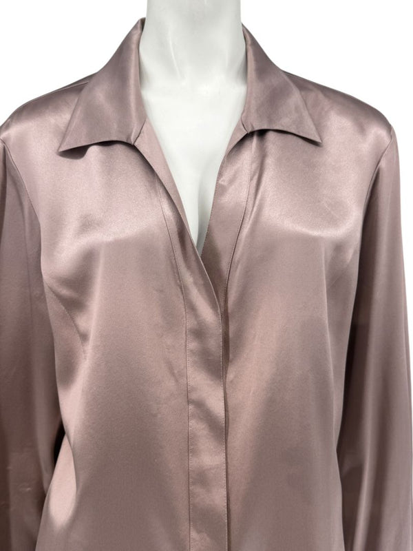 Lafayette 148 New York Silk Blouse – Size 14