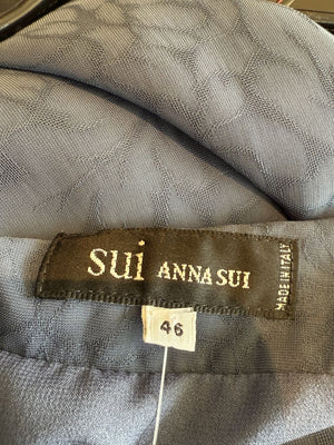 Anna Sui by Gilmar Textured Viscose Maxi Skirt – Size 46