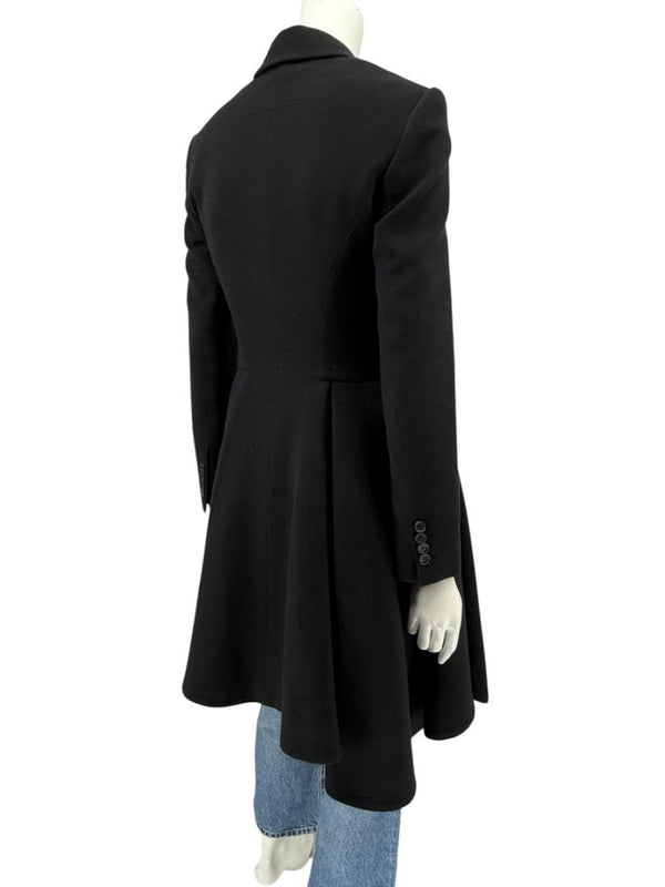 Givenchy Black Wool Coat – Size S / US 6 / FR 38