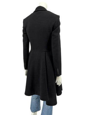Givenchy Black Wool Coat – Size S / US 6 / FR 38