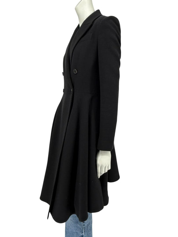 Givenchy Black Wool Coat – Size S / US 6 / FR 38