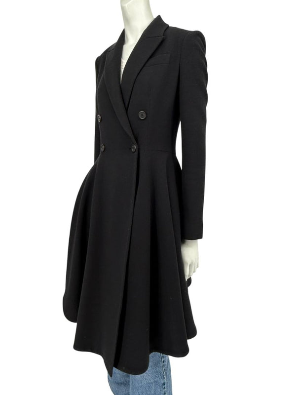 Givenchy Black Wool Coat – Size S / US 6 / FR 38