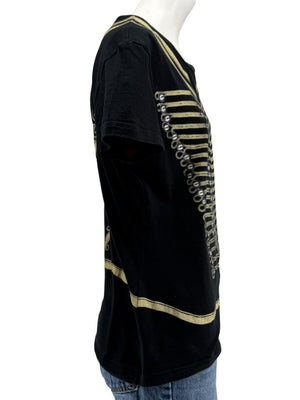 John Galliano Military Band Jacket Graphic T-Shirt – Size M