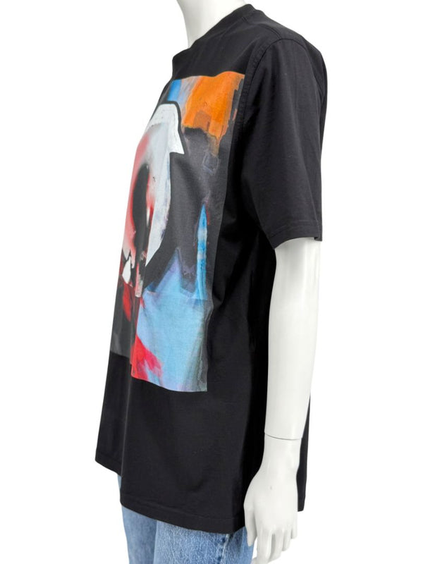 Givenchy Paris Abstract Graphic T-Shirt Black – Men’s Size S