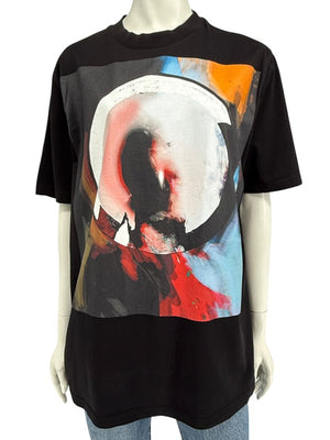 Givenchy Paris Abstract Graphic T-Shirt Black – Men’s Size S