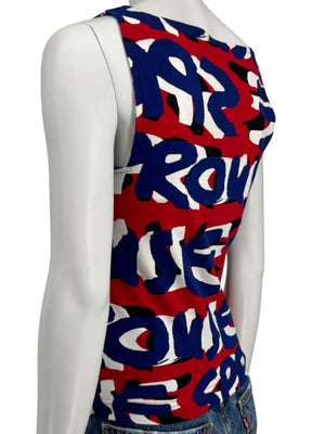 Stephen Sprouse Graphic Logo Tank Top – Size M