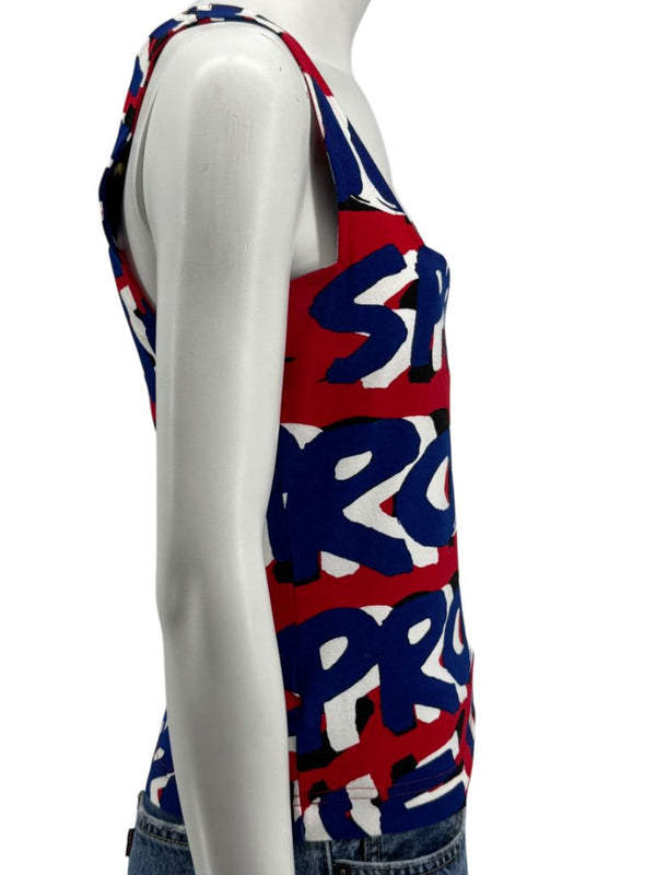 Stephen Sprouse Graphic Logo Tank Top – Size M