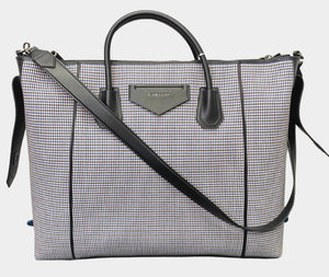 Givenchy Houndstooth Soft Antigona Weekend Tote