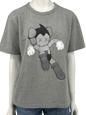 OriginalFake KAWS Grey Companion Graphic T-Shirt – Size 2