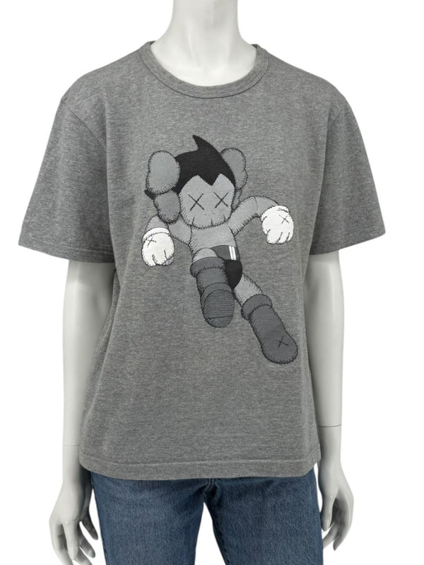 OriginalFake KAWS Grey Companion Graphic T-Shirt – Size 2