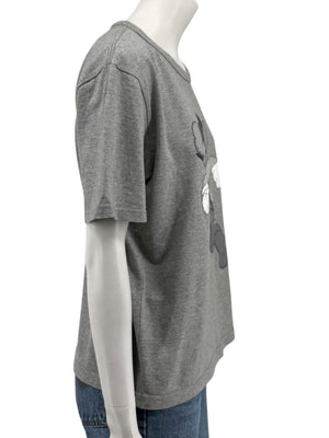 OriginalFake KAWS Grey Companion Graphic T-Shirt – Size 2
