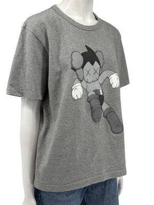 OriginalFake KAWS Grey Companion Graphic T-Shirt – Size 2