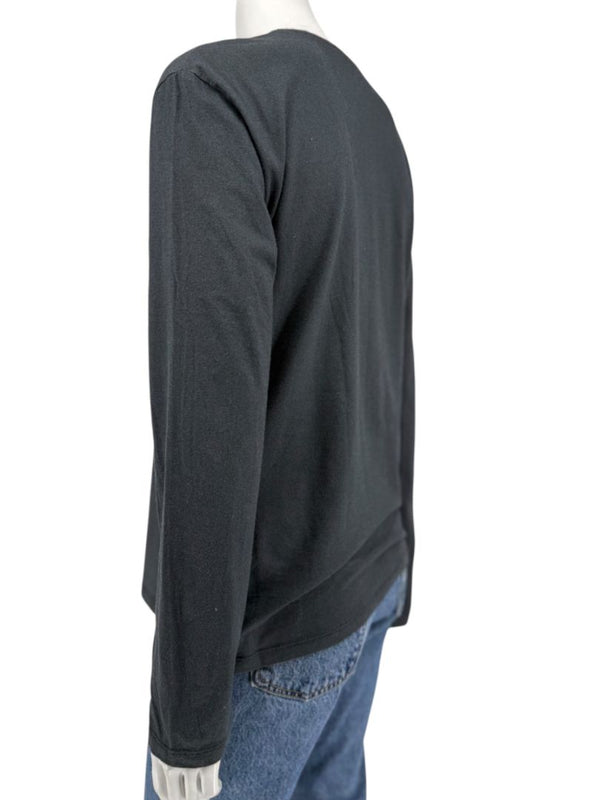 Alexander McQueen Skull Graphic Long Sleeve T-Shirt – Size L