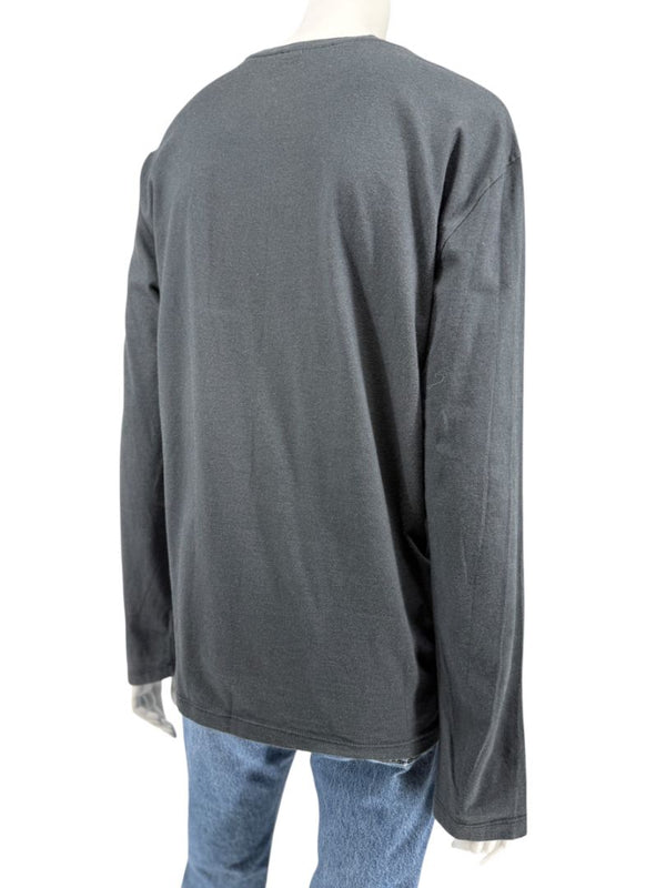 Alexander McQueen Skull Graphic Long Sleeve T-Shirt – Size L