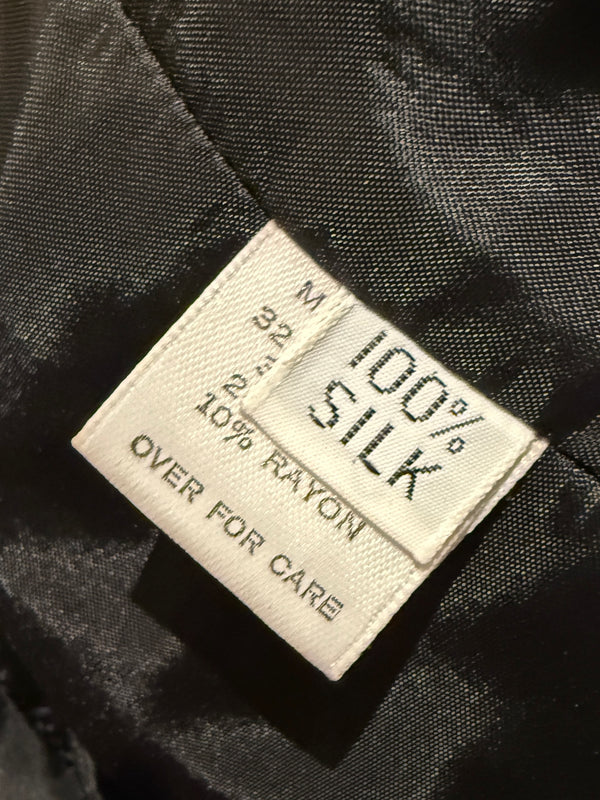 Patricia Rhodes Dramatic Puff-Sleeve Cocktail Dress — Size 4