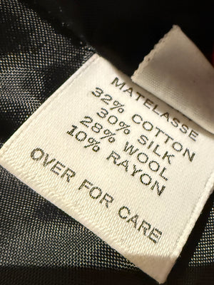 Patricia Rhodes Dramatic Puff-Sleeve Cocktail Dress — Size 4