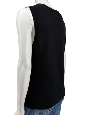 Oscar de la Renta Black Cashmere & Silk Twin Set – Size L