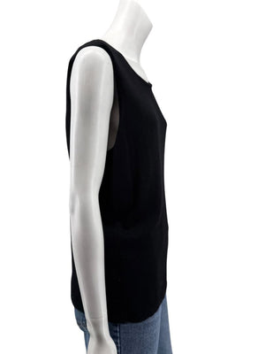 Oscar de la Renta Black Cashmere & Silk Twin Set – Size L