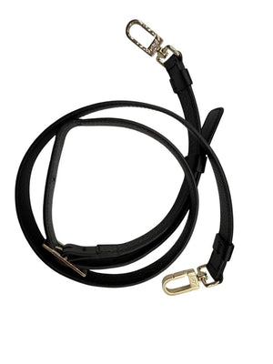 Roger Vivier Pilgrim De Jour Pebbled Leather Saddle Bag – Black