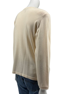 Escada Floral Sequin Embellished Sweater – Size L