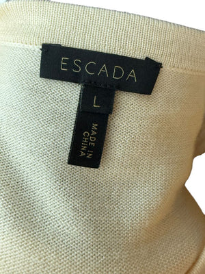 Escada Floral Sequin Embellished Sweater – Size L