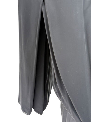 Armani Collezioni Wide-Leg Angora Blend Trousers – Size 48