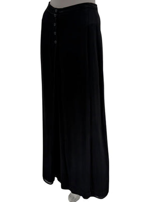 Armani Collezioni Wide-Leg Angora Blend Trousers – Size 48