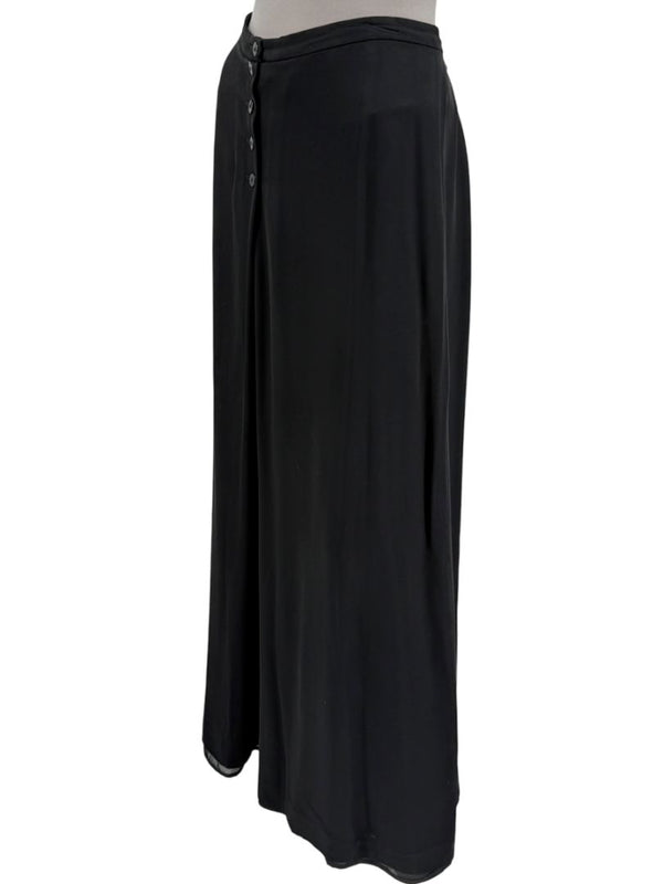 Armani Collezioni Wide-Leg Angora Blend Trousers – Size 48