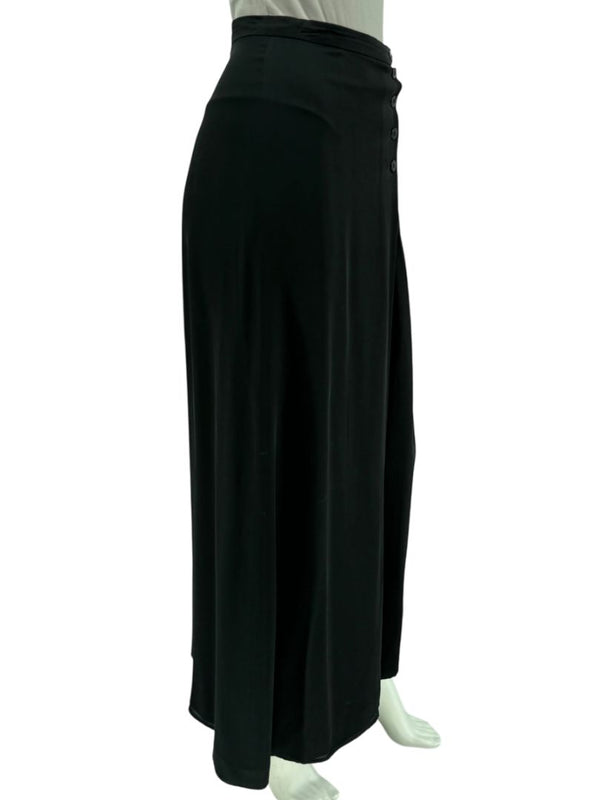 Armani Collezioni Wide-Leg Angora Blend Trousers – Size 48