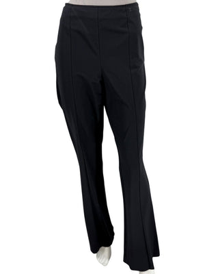 Chanel Black Stretch Tailored Pants with CC Logo – Size 44