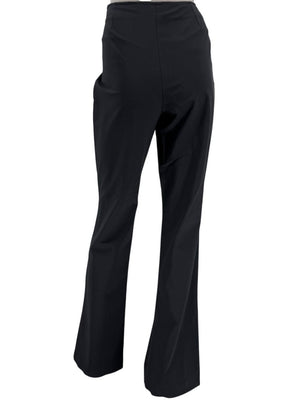 Chanel Black Stretch Tailored Pants with CC Logo – Size 44