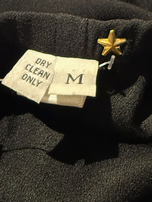 Peter Cohen Black Sleeveless Tunic & Tapered Pants Set – Top Size M, Pants Size L