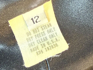 David Rodriguez Black Button-Detail Wide-Leg Pants – Size 12