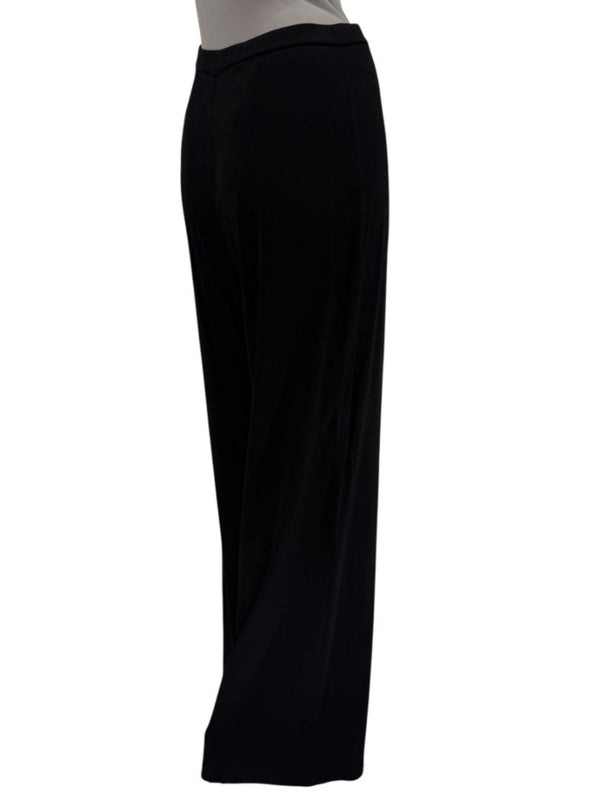 Lafayette 148 New York Black Tailored Wide-Leg Trousers – Size 8