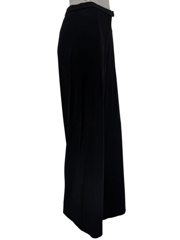 Lafayette 148 New York Black Tailored Wide-Leg Trousers – Size 8