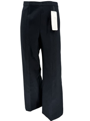 Escada Black Tailored Wide-Leg Pants – Size 42