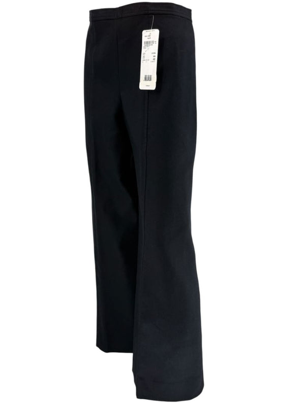 Escada Black Tailored Wide-Leg Pants – Size 42