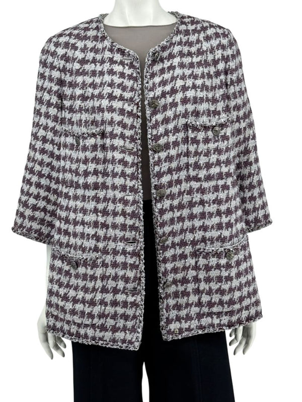 Chanel Spring 2012 Tweed Jacket – Size FR 50