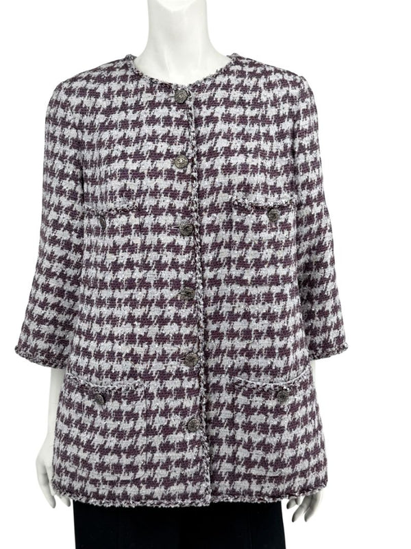 Chanel Spring 2012 Tweed Jacket – Size FR 50