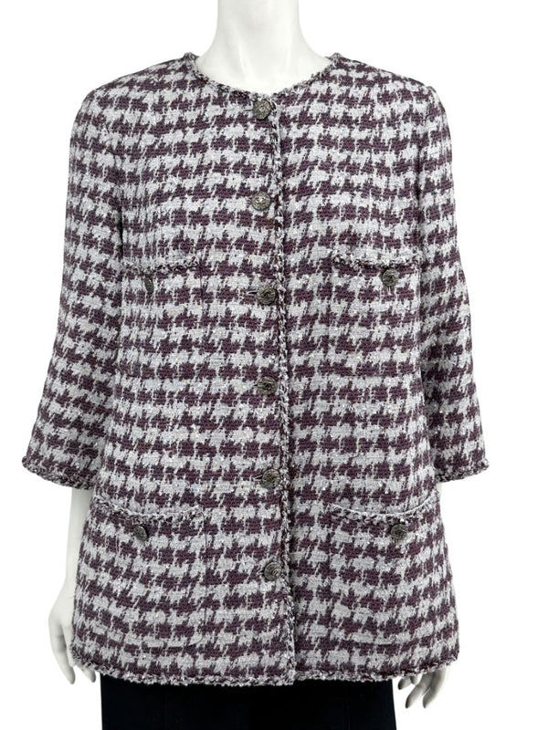 Chanel Spring 2012 Tweed Jacket – Size FR 50