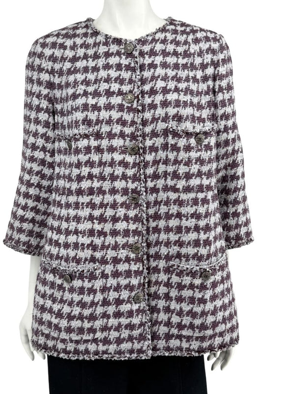 Chanel Spring 2012 Tweed Jacket – Size FR 50