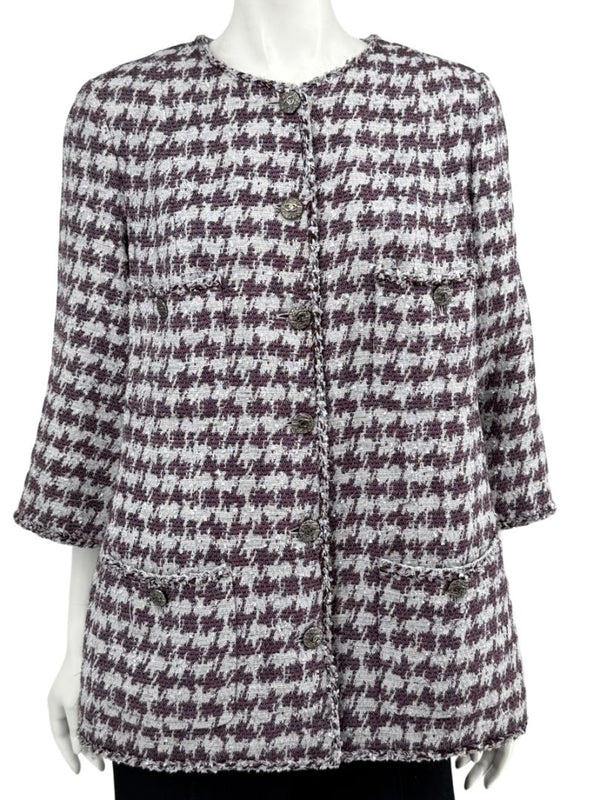 Chanel Spring 2012 Tweed Jacket – Size FR 50