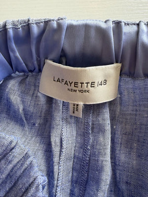 Lafayette 148 New York 100% Linen Two-Piece Pant Set – Size Large Top / Size XL Pants