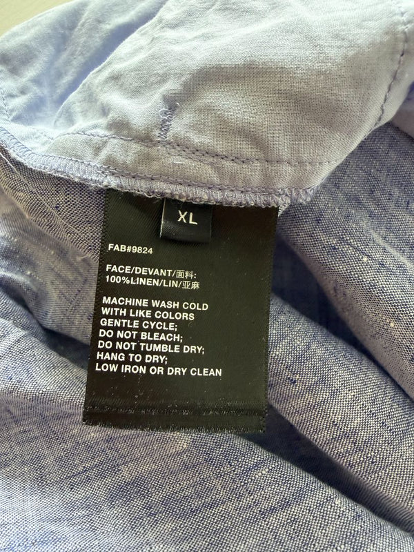 Lafayette 148 New York 100% Linen Two-Piece Pant Set – Size Large Top / Size XL Pants