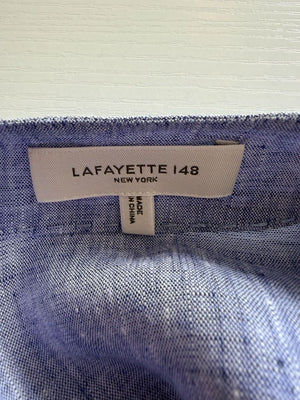 Lafayette 148 New York 100% Linen Two-Piece Pant Set – Size Large Top / Size XL Pants